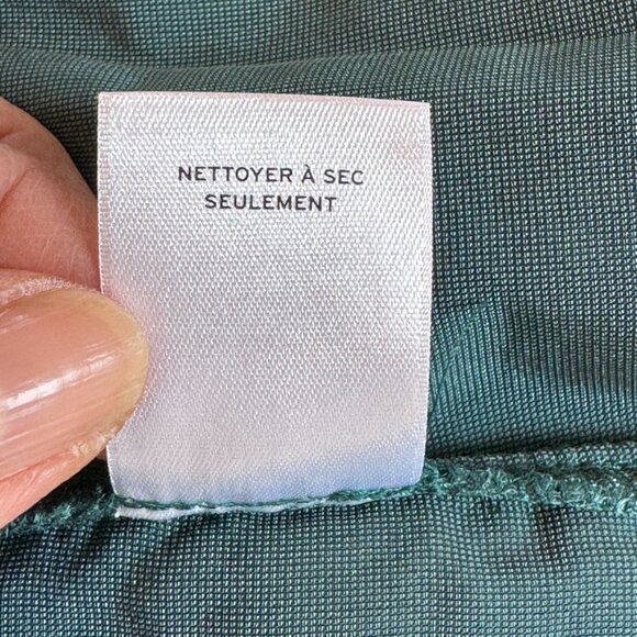 CHELSEA 28 green velour feel pullover top SIze XS NWT - Picture 8 of 8